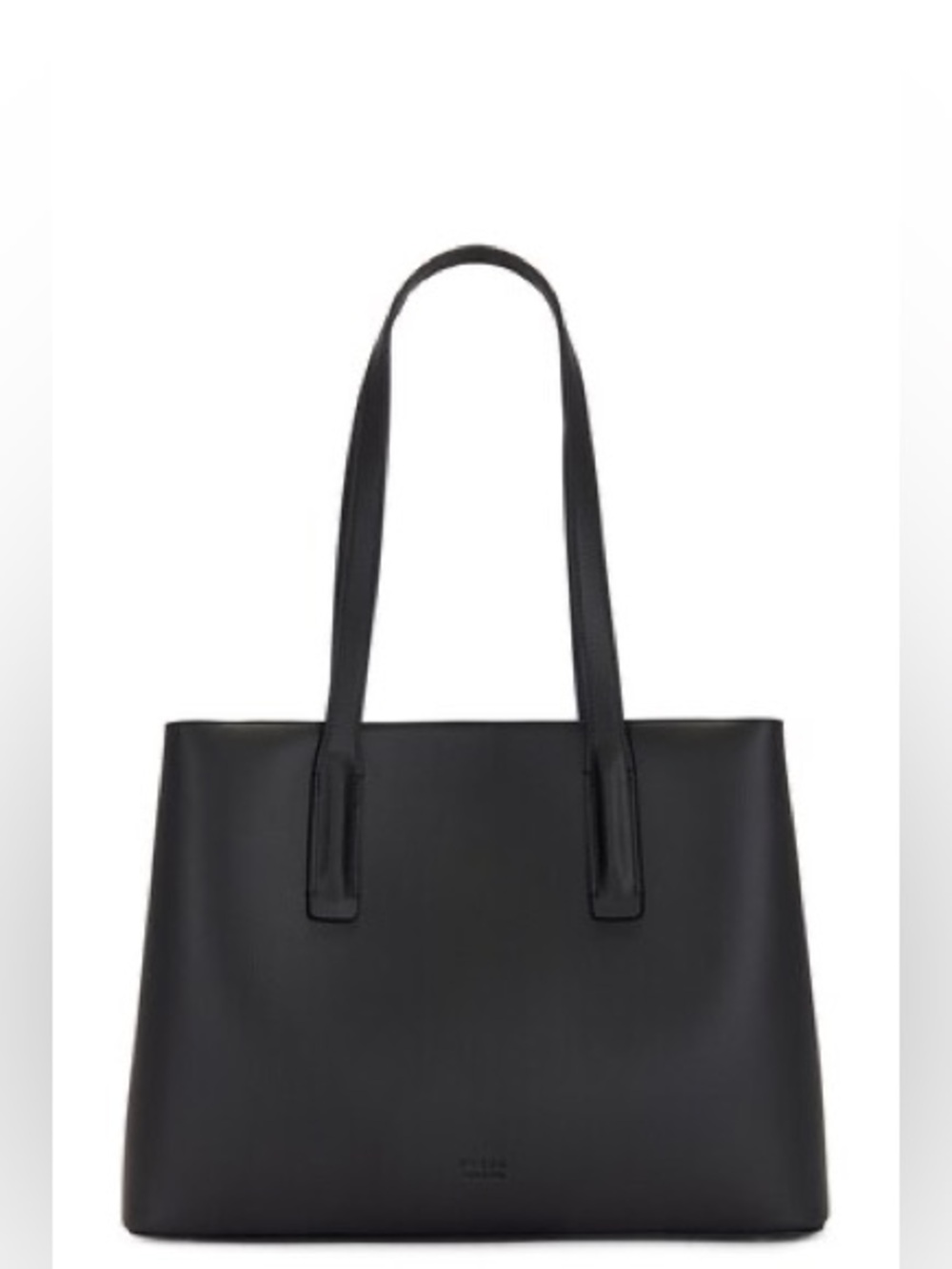 Freja New York Linnea Tote Black Vegan Leather Shoulder Purse $318